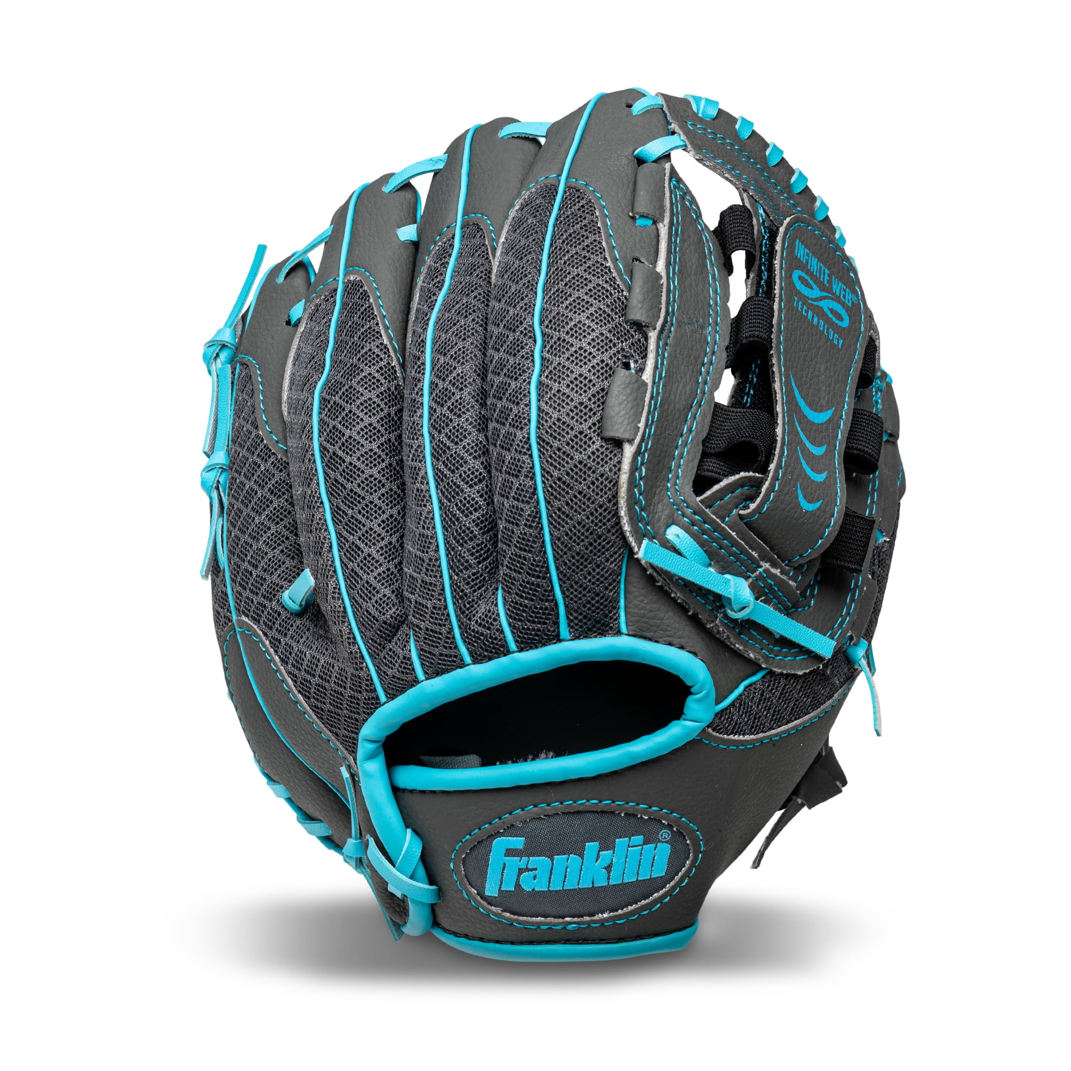 小物 Sound Sports SS Gloves Franklin Sports Shok Sorb Kids Teeball Glove, 10.5 in, Blue, Right