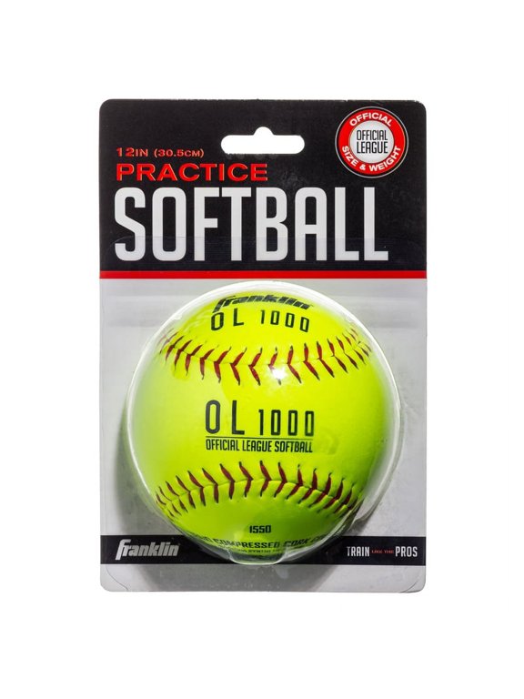 12\" Official League Softball - Official Size & Weight