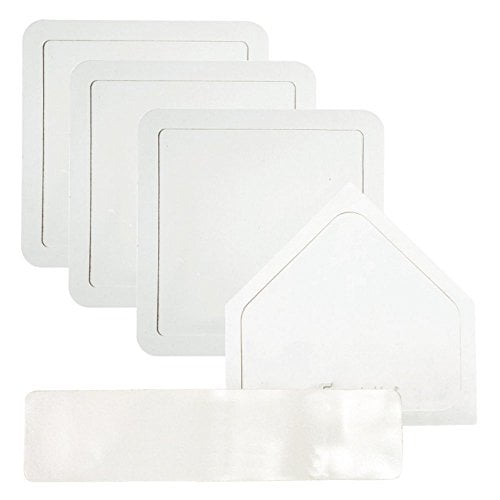 Franklin Sports 1985 MLB Throw Down Rubber Base Set