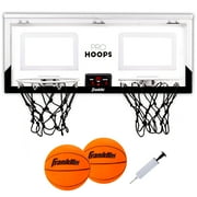 Franklin Sports 2 Player Over the Door Mini Basketball Hoop - Double Mini Hoop Shootout Game - Mini Hoop and Mini Basketball Set - Fits All Standard Doors