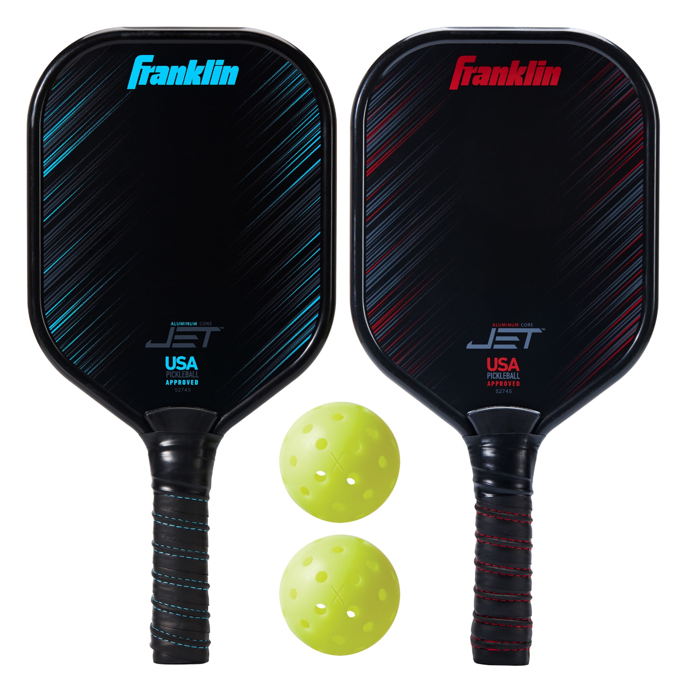 Franklin Sports Outdoor Starter Kit: Jet Aluminum Pickleball