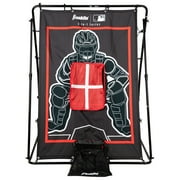 Franklin Sports MLB Pro Catcher Baseball Pitchback Rebounder Net, 61 x 44 in