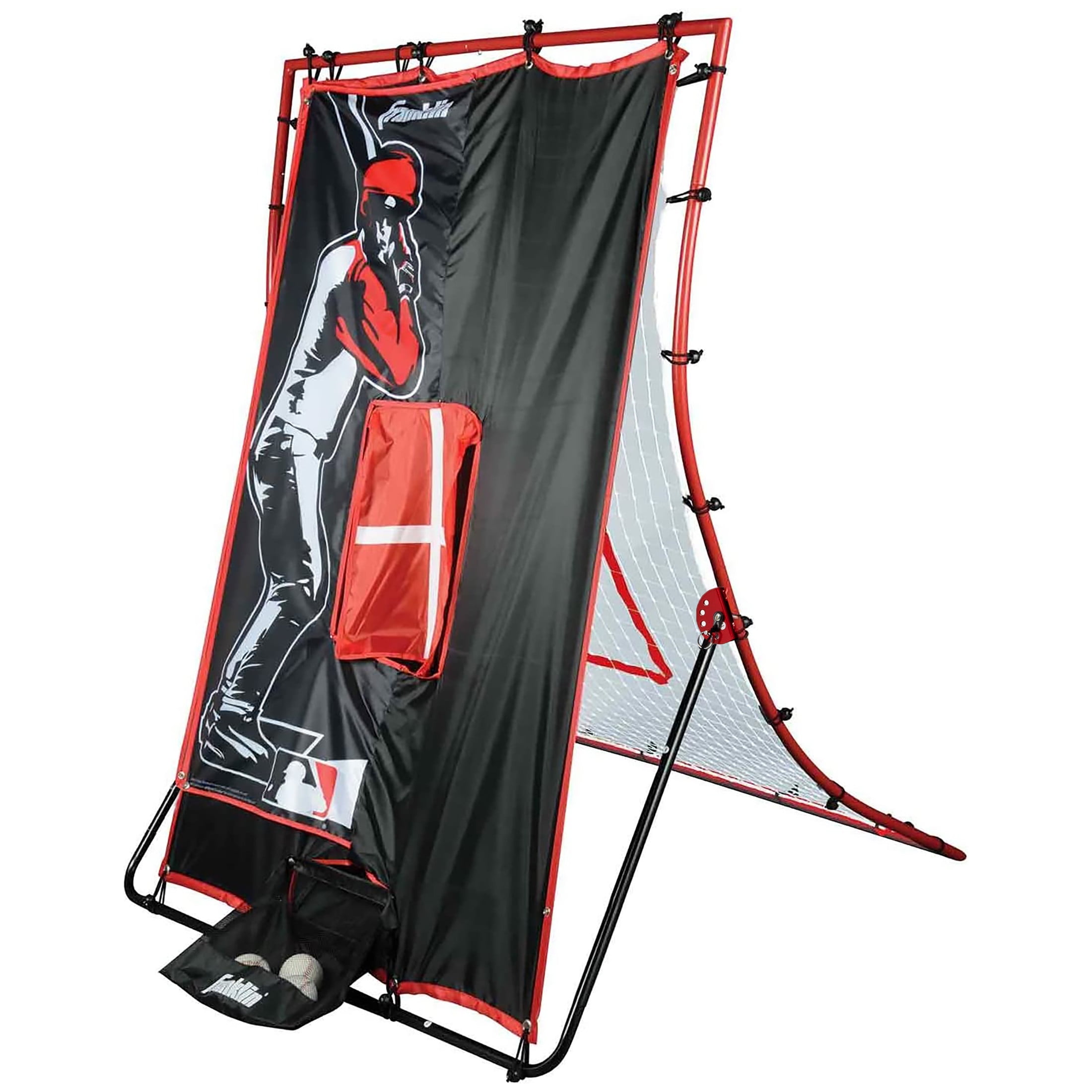 Franklin Sports 2-in-1 Baseball Pitchback Target + Rebounder Net