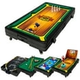 thumbnail image 1 of Franklin Sports 5-in-1 Tabletop Games Set - Mini Indoor Sports Games, 1 of 10