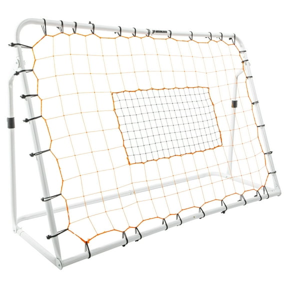 Franklin Sports 6' x 4' Adjustable Soccer Rebounder with Steel Frame and Net