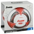 thumbnail image 1 of Franklin Sports 6350 Soccer Ball, Size 3, Black, Blue and White, 1 of 2