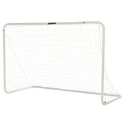 Franklin Sports Backyard Portable Soccer Goal - Competition Steel All Weather - 4' x 6' - White