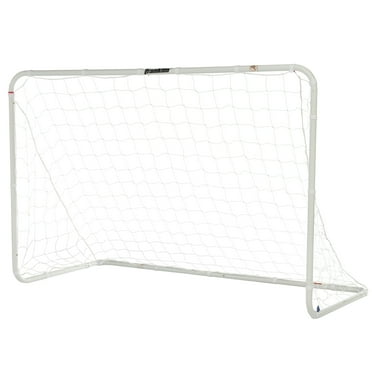 Franklin Sports Backyard Portable Soccer Goal - Competition Steel All Weather - 4' x 6' - White