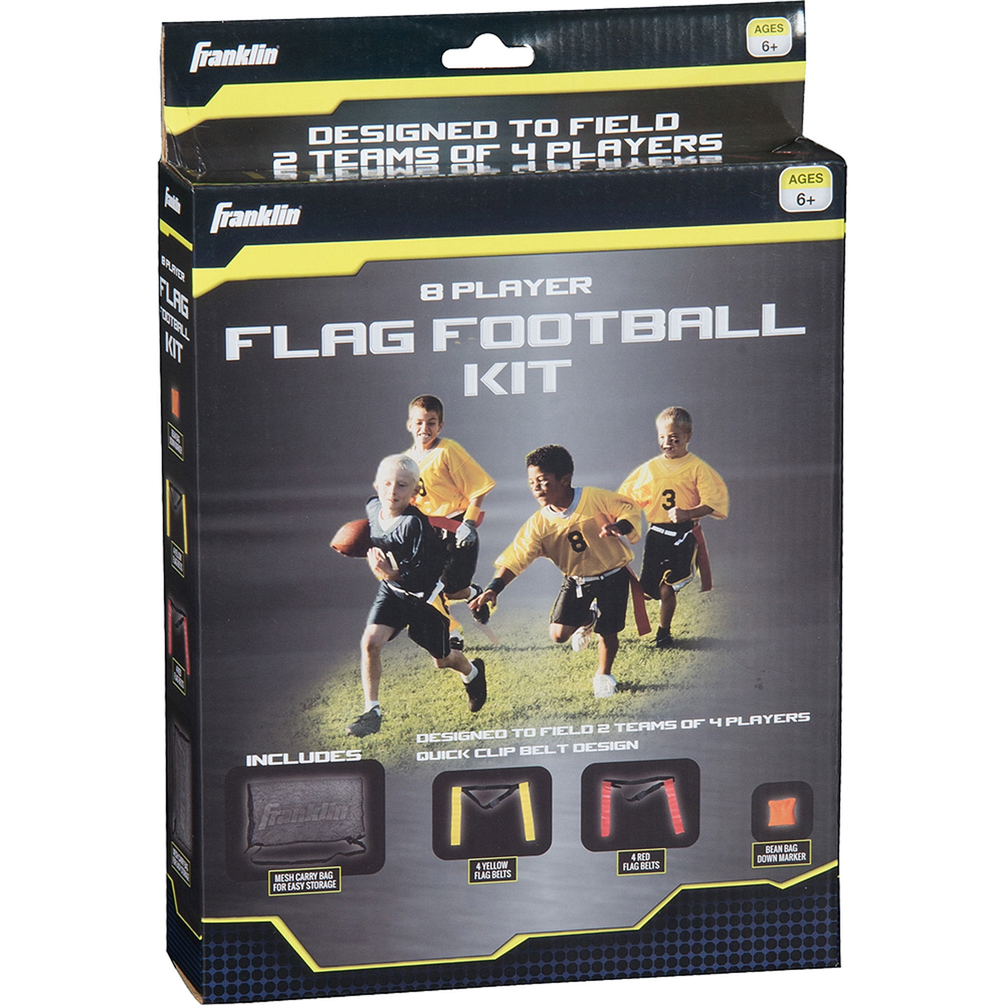 Franklin Sports 8-Player Flag Football Field Set With Cones