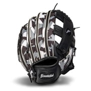 Franklin Sports RTP Youth Teeball Glove, 9.5 in, Black/White, Right Hand Throw