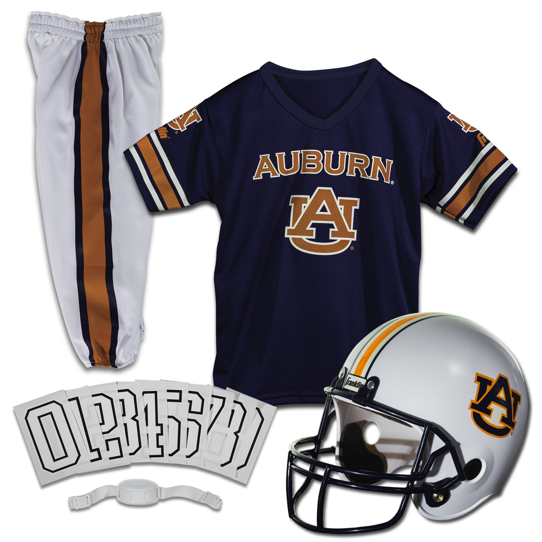 Franklin Sports Auburn Tigers Kids College Football Uniform Set