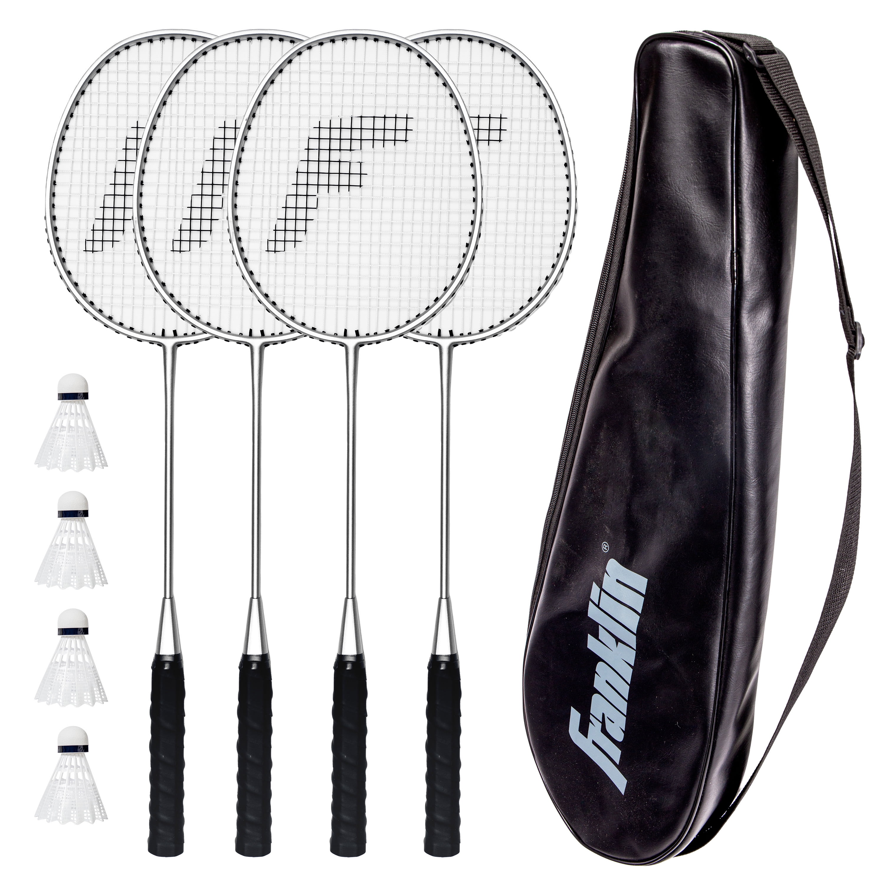 Franklin Sports Badminton Rackets and Shuttlecock Set