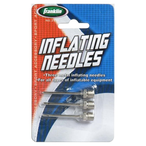 Franklin Sports Balancer or Stability Ball Inflating Needle 3 Needles/Pack