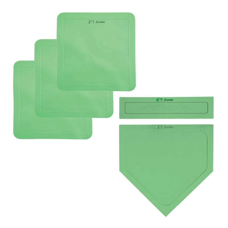5 pc Throw down Rubber Base Plate Set