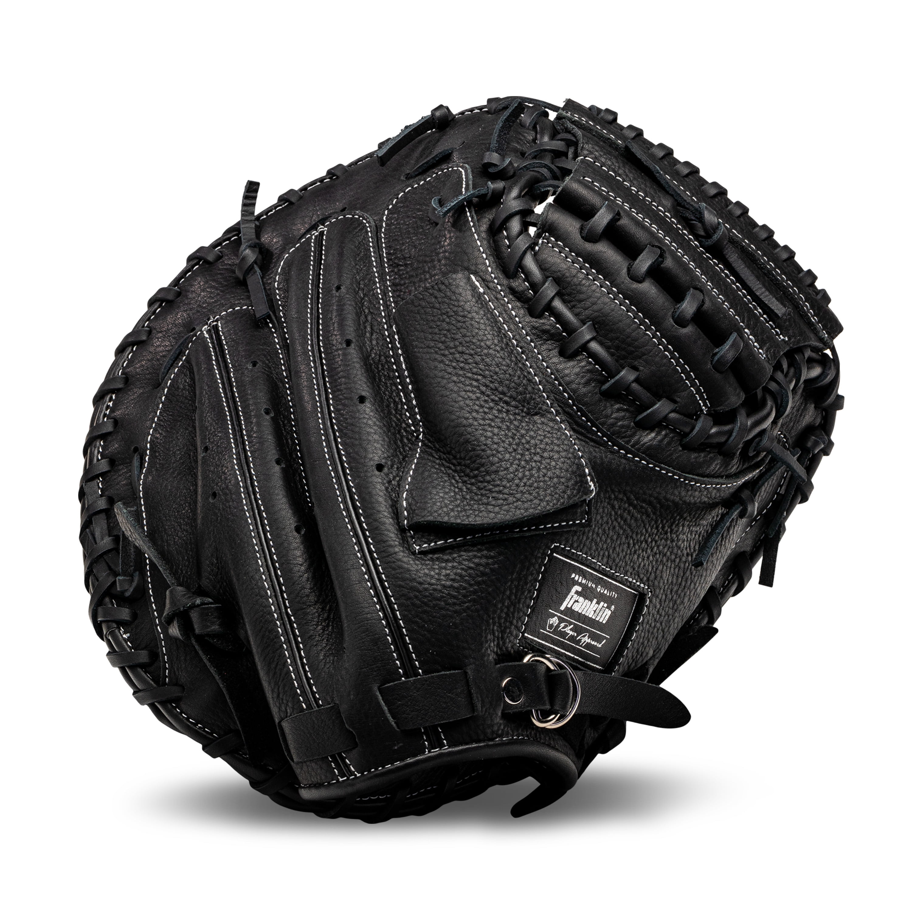 Franklin Sports Baseball Fielding Glove - Mens Adult and Youth Baseball Glove - CTZ5000 Black Cowhide Glove
