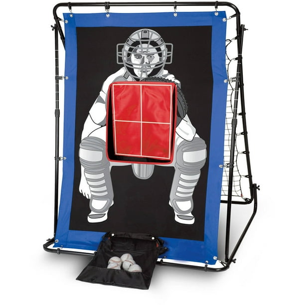 Franklin Sports Baseball Pitching Target + Rebounder Net Switch