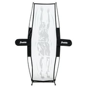 Franklin Sports Basketball Defender Dummy - Basketball Training + Practice Equipment - Practice Defender with Detachable Arms for Shooting + Dribbling Drills - Large 7 x 2 Dummy Defender
