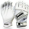thumbnail image 1 of Franklin Sports Batting Gloves - Powerstrap Adult + Youth White Batting Gloves - Baseball + Softball Batting Gloves - Men's Gloves - Pair - Adult Large, 1 of 8