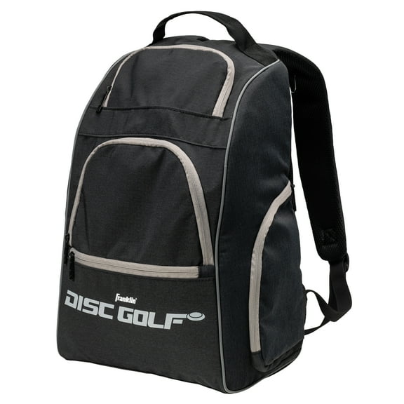 Franklin Sports Black Disc Golf Sports Equipment Backpack