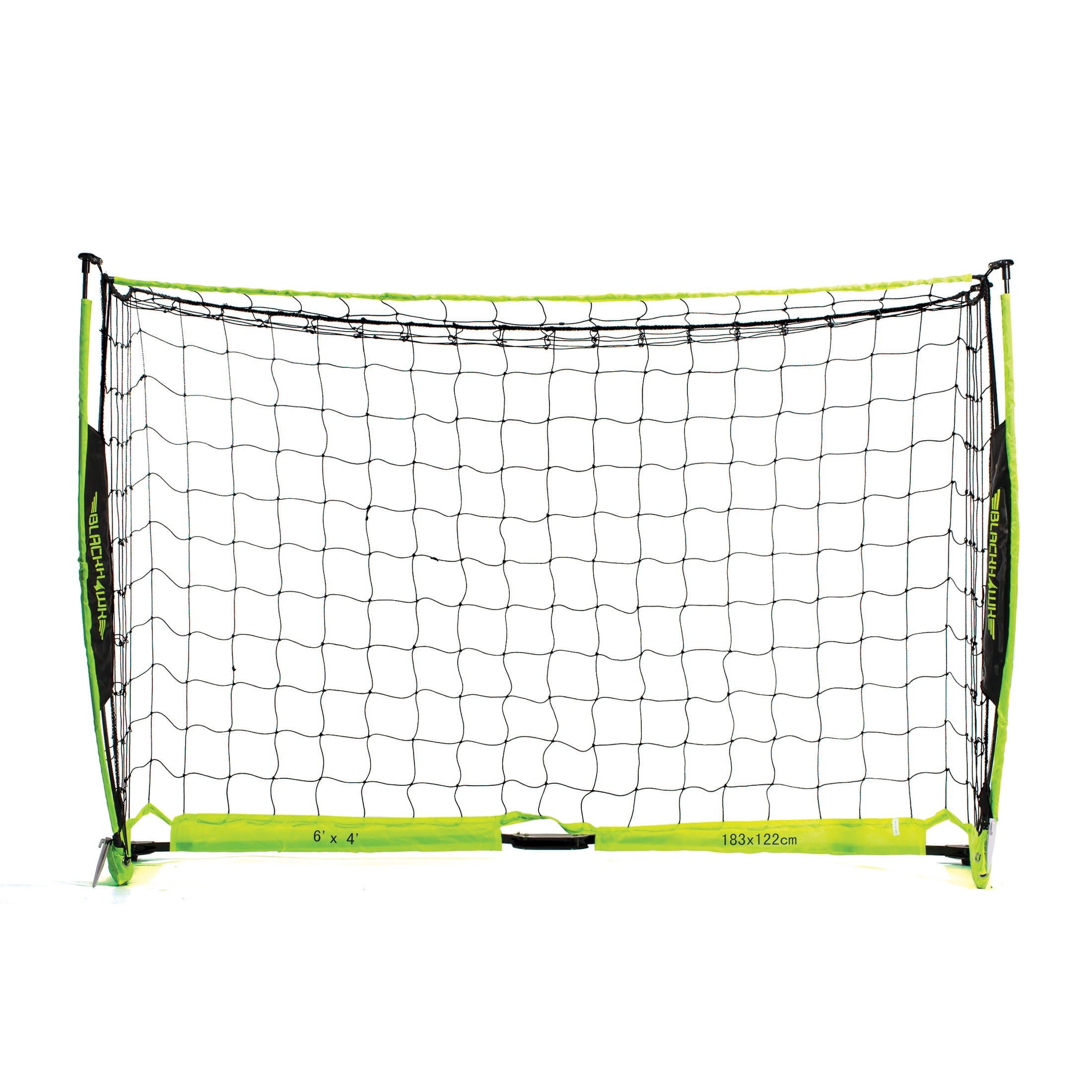 Franklin Sports Blackhawk Deluxe Soccer Goal - Pop up 6' x 4' Soccer Goal Net