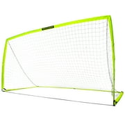 Franklin Sports Blackhawk Soccer Goal - Pop up - Official Size 12' x 6' Net - Optic Yellow