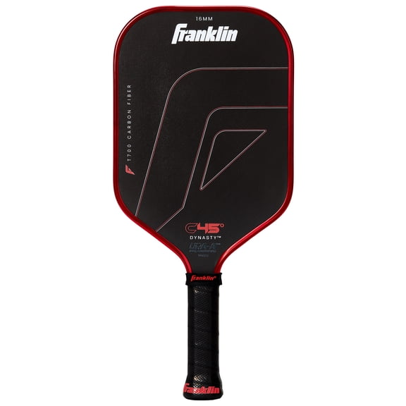 Franklin Sports C45 Pro Pickleball Paddle - 16mm Core Dynasty - Red