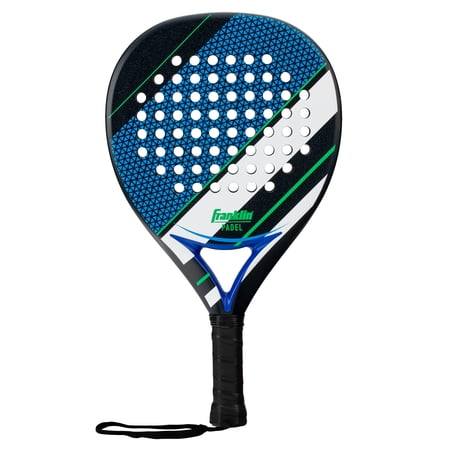 Franklin Sports Carbon Fiber Padel Racket - AURORA Tennis Racket - (1) 365g Paddle