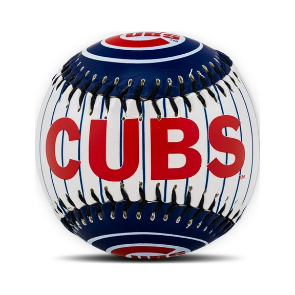 Franklin Sports Chicago Cubs MLB Team Baseball - MLB Team Logo Soft Baseballs - Toy Baseball for Kids - Great Decoration for Desks and Office