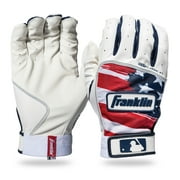 Franklin Sports Classic XT Batting Gloves, Pair - USA - Youth, Medium