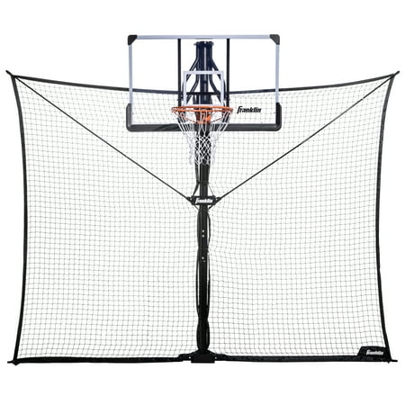 Franklin Sports Defender Net Pro – 10ft. x 8ft. Rebounder – Easily Fold and Quick Install – Universal Defensive Net System