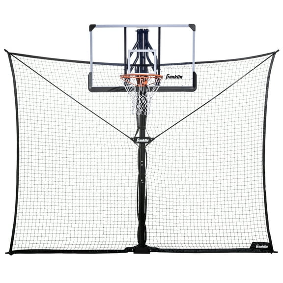 Franklin Sports Defender Net Pro 10ft. x 8ft. Rebounder Easily Fold and Quick Install Universal Defensive Net System