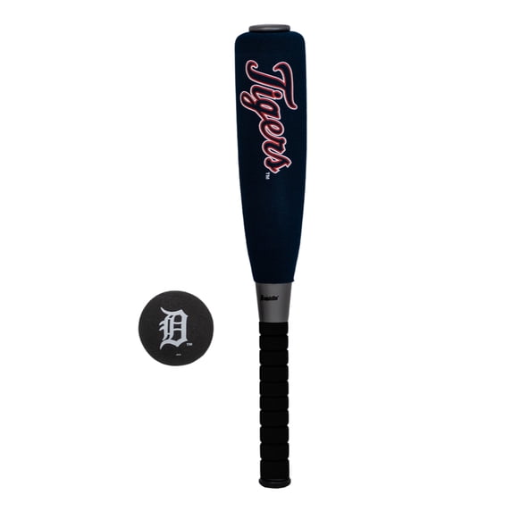 Franklin Sports MLB Detroit Tigers Foam Bat + Ball Set, 21 in