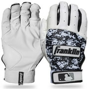 Franklin Sports Digitek Batting Gloves Gray/White/Black Digi Adult Large