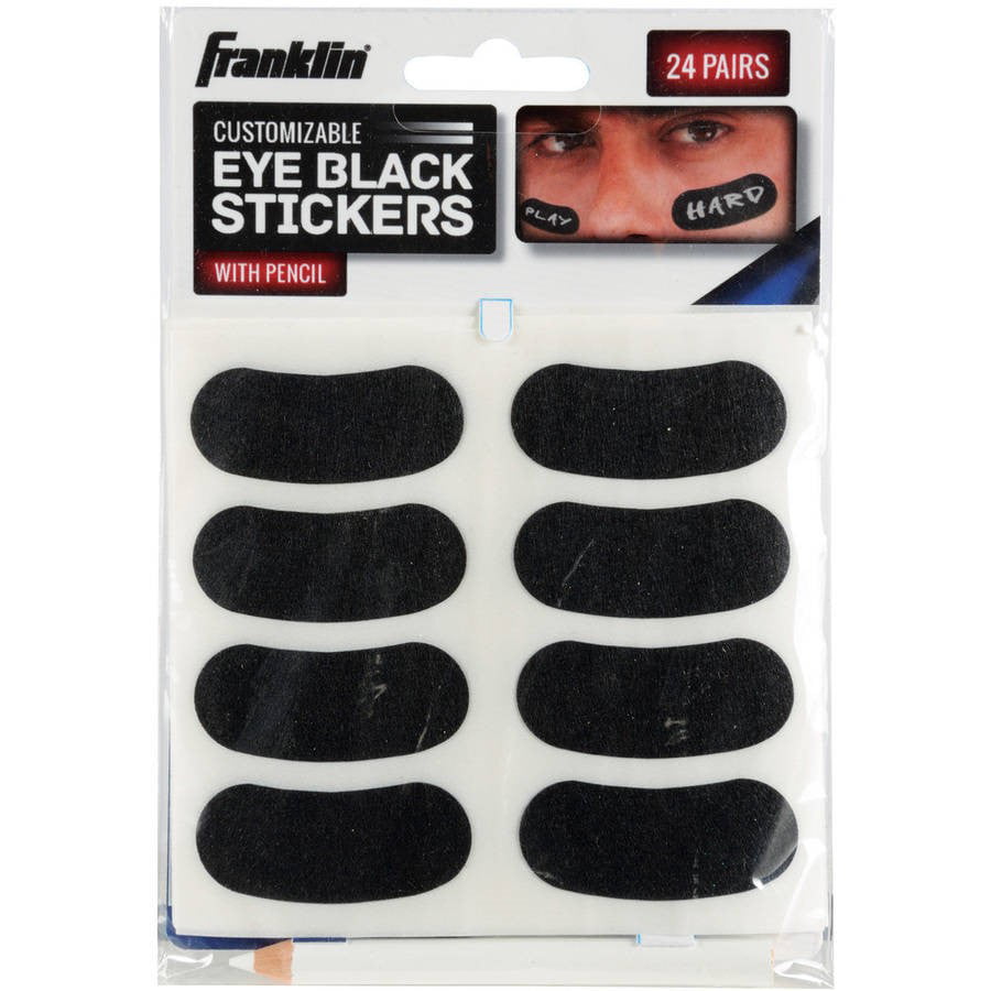 200 Pairs Eye Black Stickers, Eye Black Stickers for Kids, Sports Eye  Strips, Breathable Baseball Eye Black Stickers, Sports Eyeblack Stickers  for