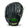thumbnail image 1 of Franklin Sports Field Master Baseball + Softball Glove - Adult + Youth Mitt - 12" Righty - Black, 1 of 7