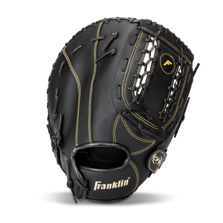 Franklin Sports 12.0 PVC FLDMSTR Gold BBG Reg, Unisex Adulto, Nero/Oro, 12