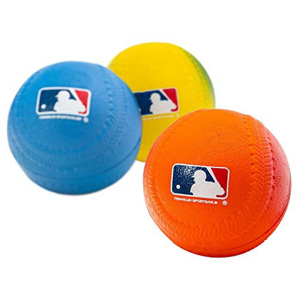 Franklin Sports Foam Baseballs Soft Foam Practice Baseballs for Kids