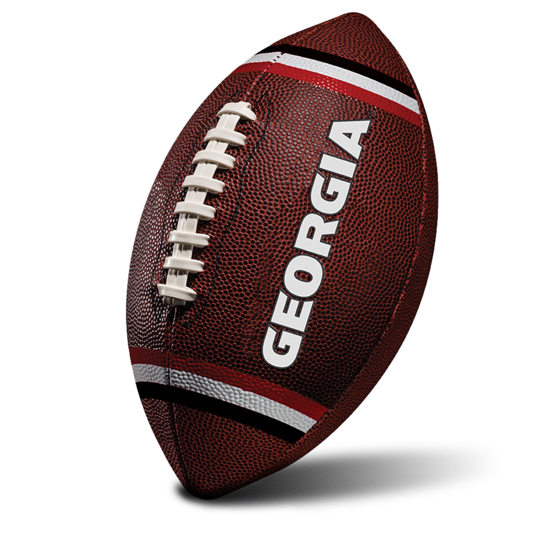 Franklin Sports Georgia Bulldogs Kids NCAA Youth Football - Official College Team Junior Footballs with Team Logos for Kids - Kids Junior Size PVC Football - Backyard + Tailgate Ball - 8.5"