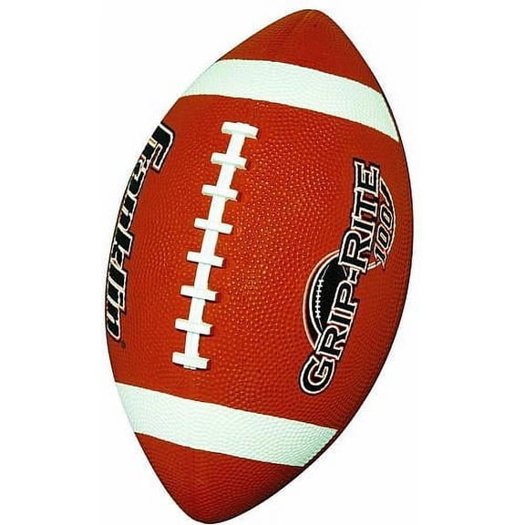Franklin Sports Grip-Rite 100 Rubber Football, Junior