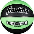 thumbnail image 1 of Franklin Sports Grip-Rite 1000 Intermediate 28.5" Basketball-Black/Lime, 1 of 2