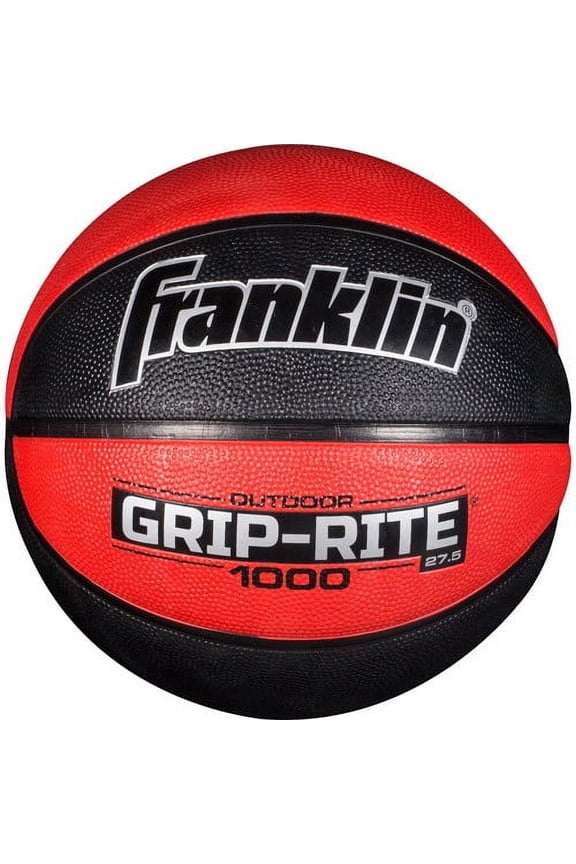 Grip-Rite 1000 Junior 27.5" Basketball-Black/Red
