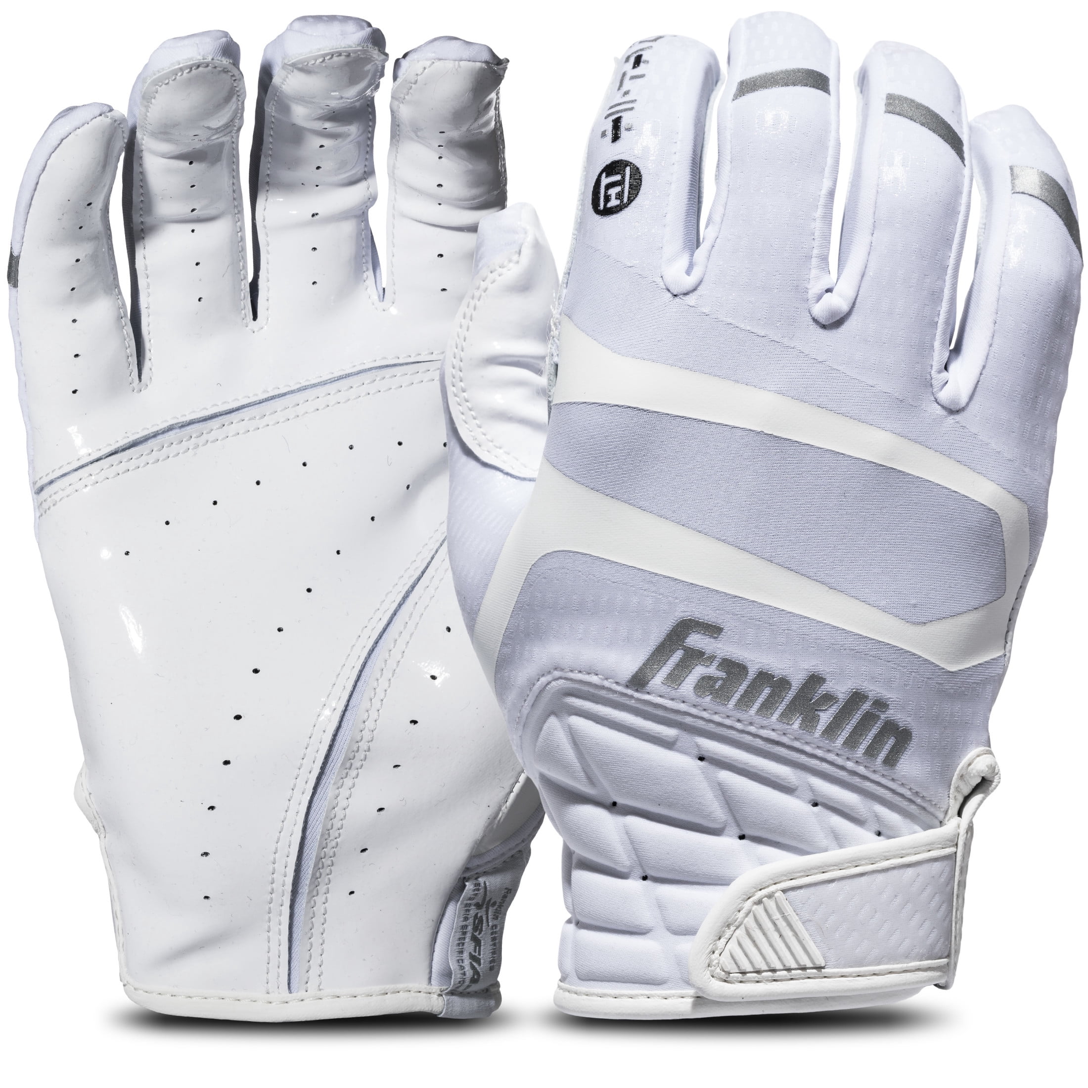 Franklin Sports Hi-Tack Premium Adult Football Receiver Gloves