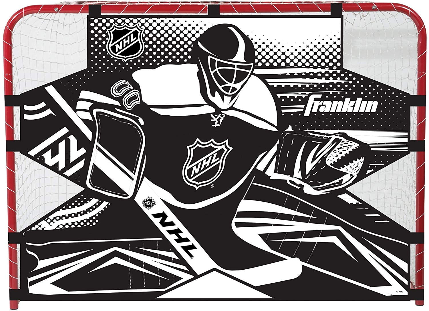 Franklin Sports Hockey Shooting Target - NHL - Fits 54" x 44" Hockey ...