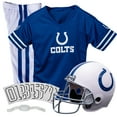 thumbnail image 1 of Franklin Sports Indianapolis Colts Kids NFL Uniform Set - Youth NFL Team Jersey, Helmet, Pants + Apparel Costume - Official NFL Gear -Youth Small, 1 of 8
