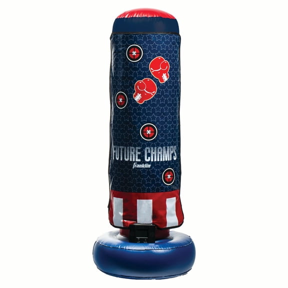 Franklin Sports Inflatable Electronic Boxing Bag - Future Champs - 60 x 22 x 22 inches