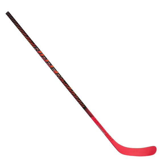 Franklin Sports Junior Ice Hockey Stick - Ripper Lefty Handed Ice Kids Hockey Stick - 55" Inch Junior Composite Hockey Stick for Youth Hockey - 50 Flex + Textured Grip Ice Hockey Stick - Left