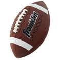 thumbnail image 1 of Franklin Sports Junior Footballs - Extra Grip 1000 - Brown - 1 Deflated Ball w/ Pump, 1 of 5
