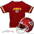thumbnail image 1 of Franklin Sports Kansas City Chiefs Kids NFL Uniform Set - Youth NFL Team Jersey, Helmet + Apparel Costume - Official NFL Gear -Youth Medium, 1 of 10