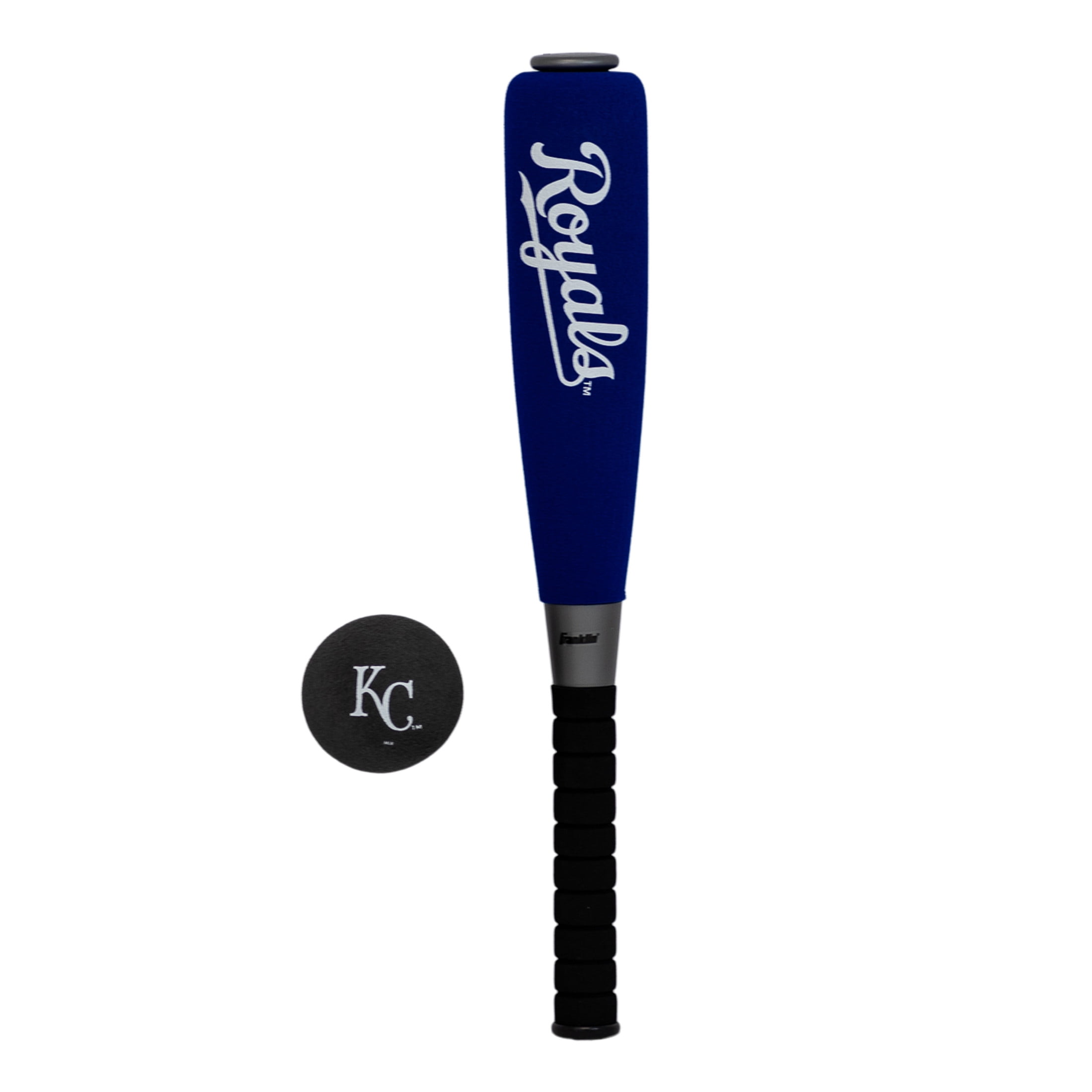 Franklin Sports MLB Kansas City Royals Foam Bat + Ball Set, 21 in