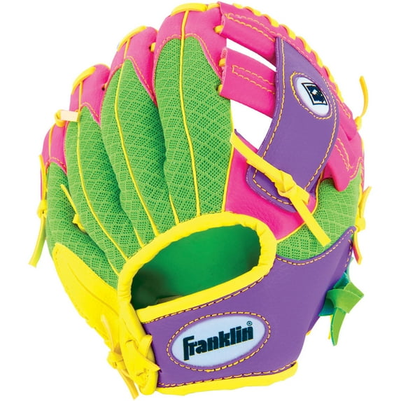 Franklin Sports Kid's Baseball Glove - Youth 9.5 In. Mitt - Multicolor